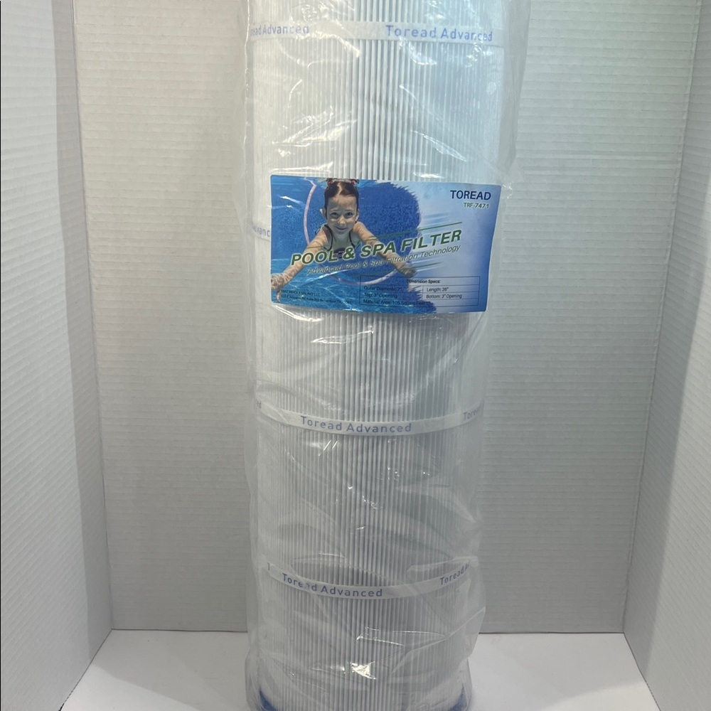 Pool & Spa Filter - White